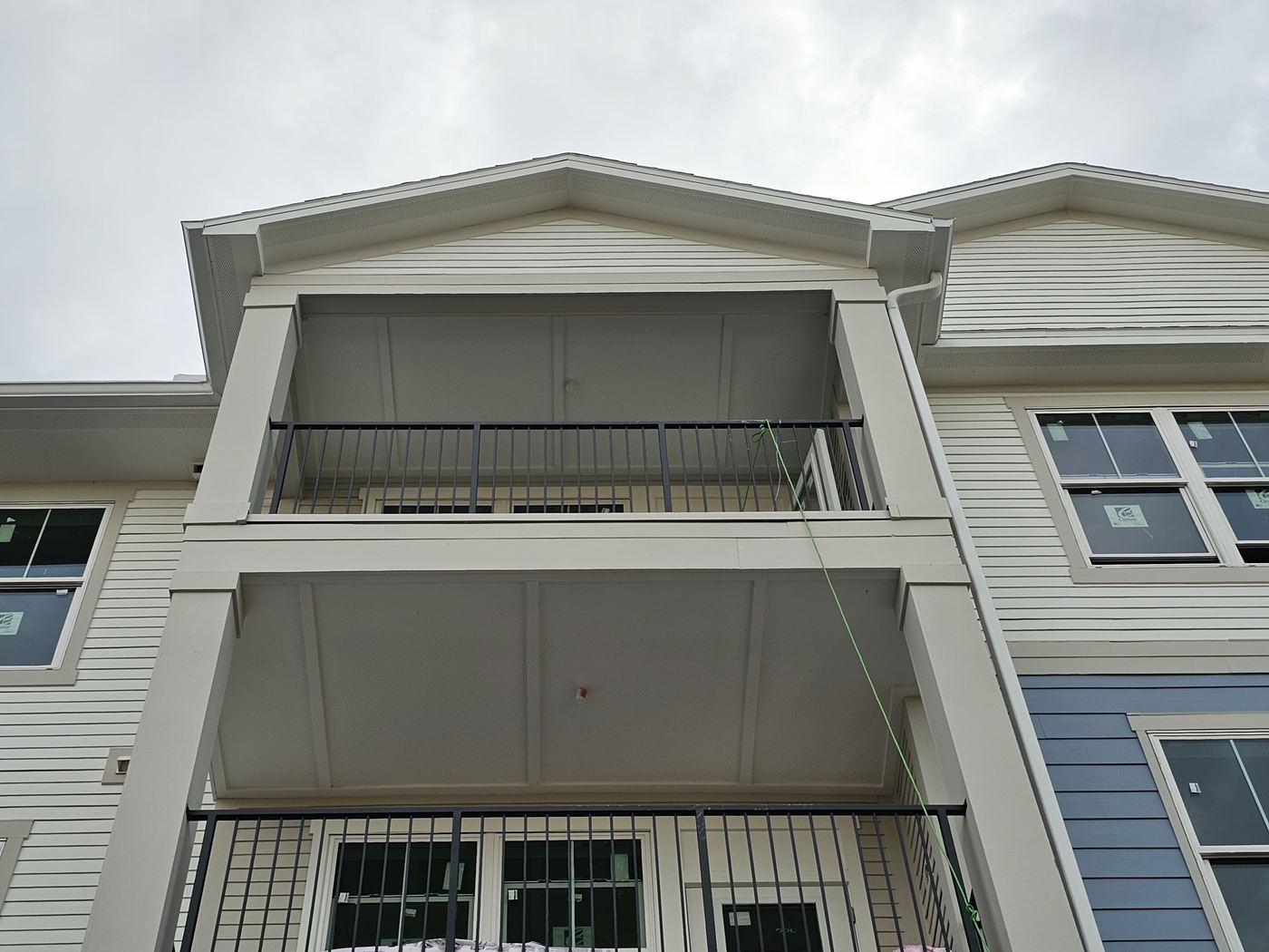 Balcony soffit and trim